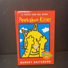 Load image into Gallery viewer, Peekaboo Kisses (Barney Saltzberg) (Lift-The-Flap) -touch &amp; feel board
