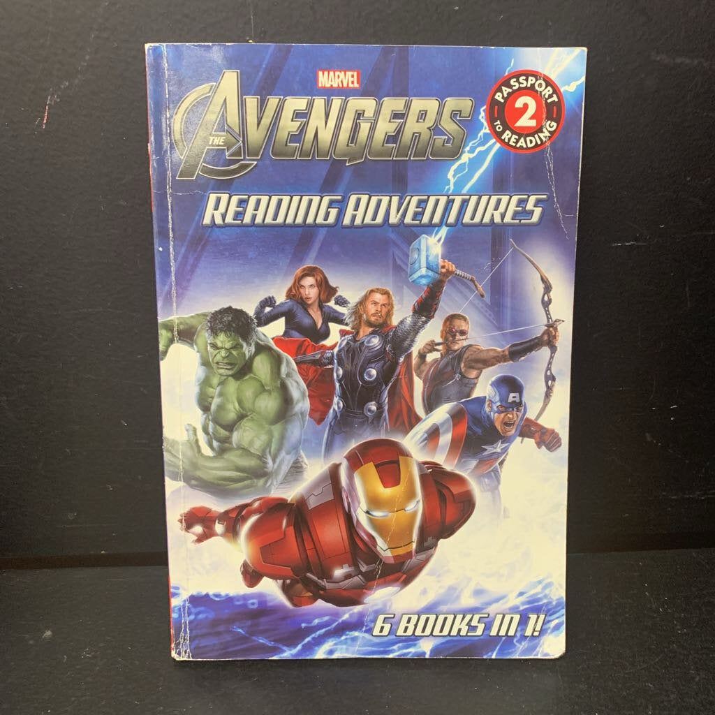 Reading Adventures (Marvel The Avengers) (Passport to Reading Level 2) (Thomas Palacios) -character reader paperback