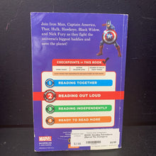Load image into Gallery viewer, Reading Adventures (Marvel The Avengers) (Passport to Reading Level 2) (Thomas Palacios) -character reader paperback
