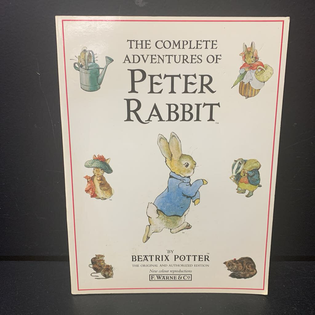 The Complete Adventures of Peter Rabbit (Beatrix Potter) -character paperback