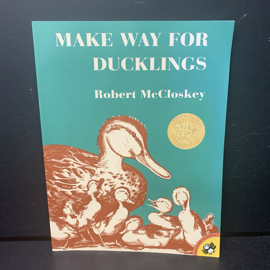 Make Way for Ducklings (Robert McCloskey) -paperback