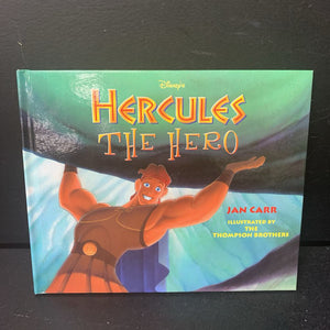 Hercules the Hero (Jan Carr) (Greek Mythology) (Disney) -character hardcover