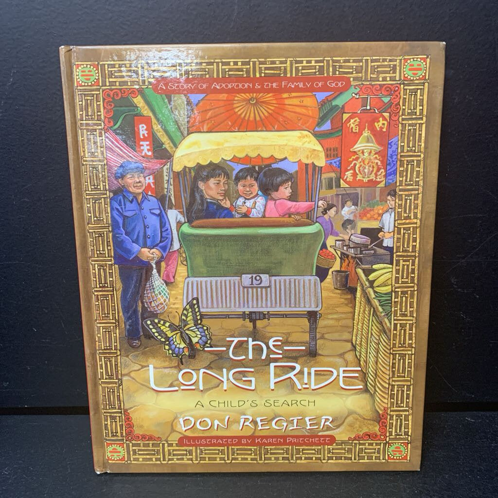 The Long Ride: A Child's Search / A Family's Search (Don Regier) -hardcover