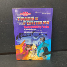 Load image into Gallery viewer, The Invisibility Factor (Transformers) (Josepha Sherman) -character series paperback
