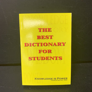 The Best Dictionary for Students -educational paperback