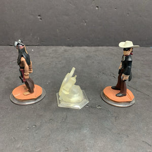 3pk The Long Ranger Figures