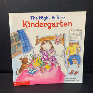 The Night Before Kindergarten (Natasha Wing) (Elementary School) -paperback