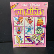 Load image into Gallery viewer, How To Draw 101 Fairies -activity paperback
