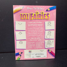 Load image into Gallery viewer, How To Draw 101 Fairies -activity paperback
