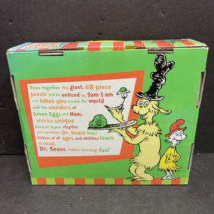 48pc "Green Eggs and Ham" Floor Puzzle