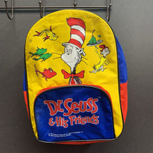 Load image into Gallery viewer, Dr. Seuss &amp; His Friends Mini Backpack Bag 1997 Vintage Collectible
