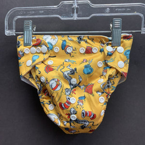 "The Cat in the Hat" Cloth Diaper Cover