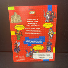 Load image into Gallery viewer, Knights &amp; Castles: A LEGO Adventure in the Real World (LEGO) (Penelope Arlon) (Notable Place) -educational character paperback
