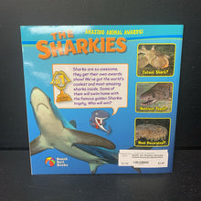 Load image into Gallery viewer, The Sharkies (Amazing Animal Rewards) (Sharks/Sea Animals) (James Buckley Jr.) -educational activity paperback
