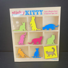 Load image into Gallery viewer, Sticky Kitty: Create a Miniature World of Supercute Paper Cats (Killigraph) -activity paperback
