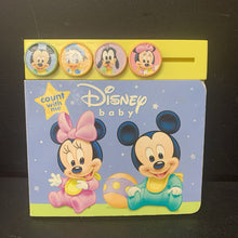 Load image into Gallery viewer, Count With Me (Disney Baby) (Mickey &amp; Friends) (Math) -educational character board
