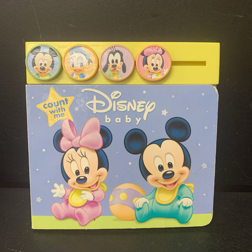 Count With Me (Disney Baby) (Mickey & Friends) (Math) -educational character board