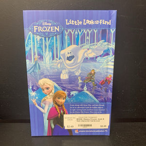 Disney Frozen -look & find character hardcover