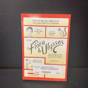 Flora and Ulysses: The Illuminated Adventures (Kate DiCamillo) -chapter paperback