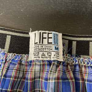 Mens Plaid Boxers (Life)