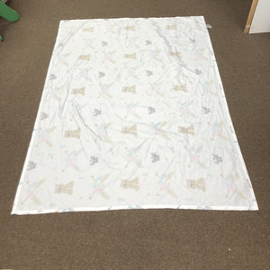 Animal crib/toddler flat sheet