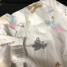 Load image into Gallery viewer, Animal crib/toddler flat sheet
