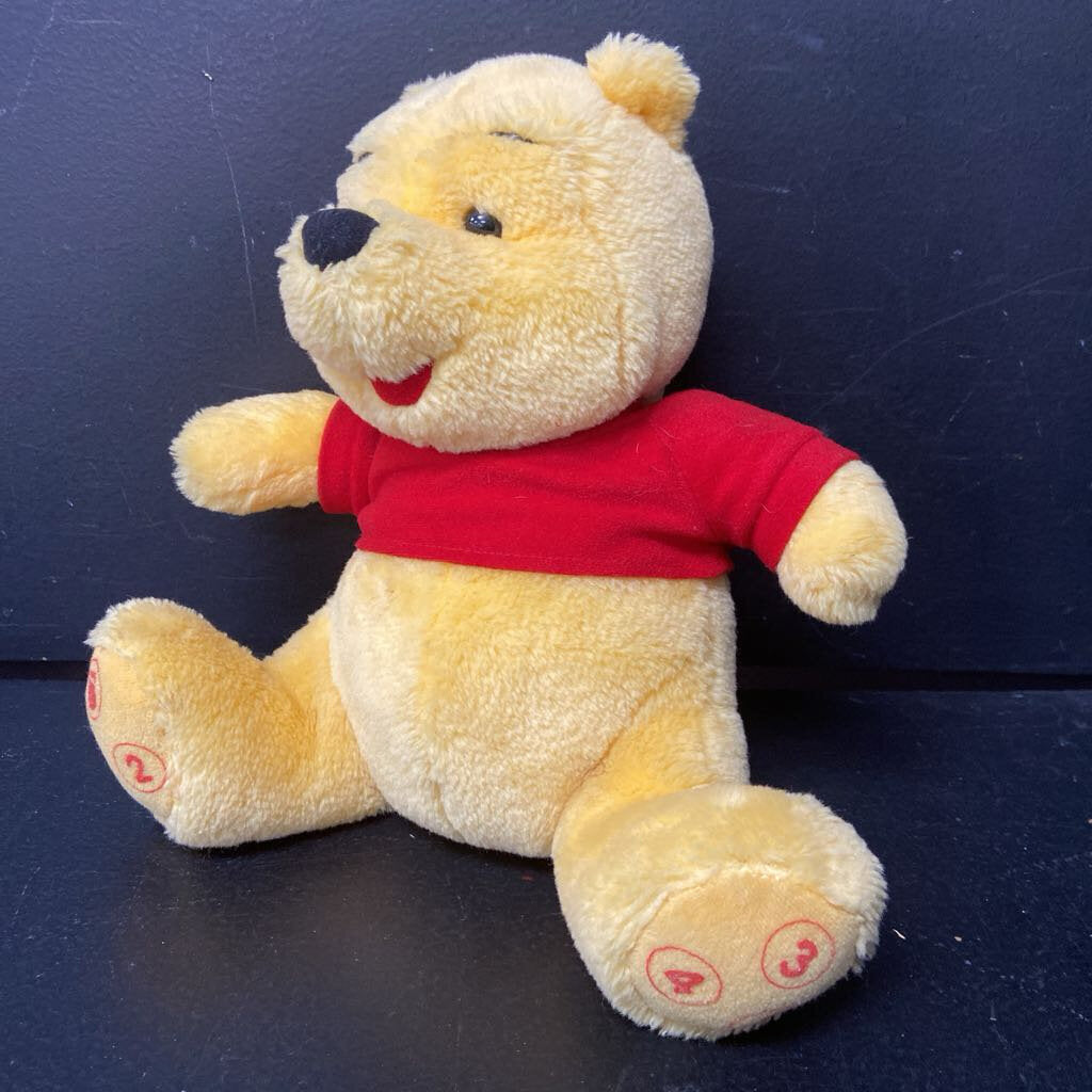 Talking Pooh Plush Battery Operated