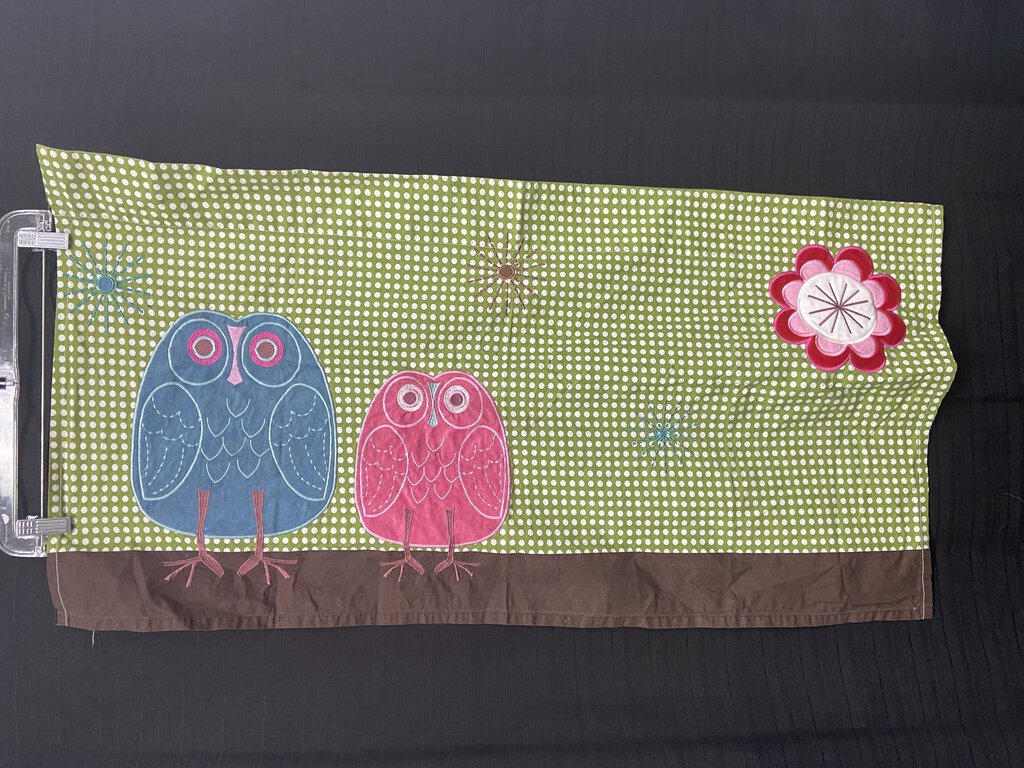 Owl Window Valance