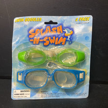 Load image into Gallery viewer, 2pk Splash n Swim Goggles (NEW)
