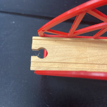 Load image into Gallery viewer, Wooden Train Bridge
