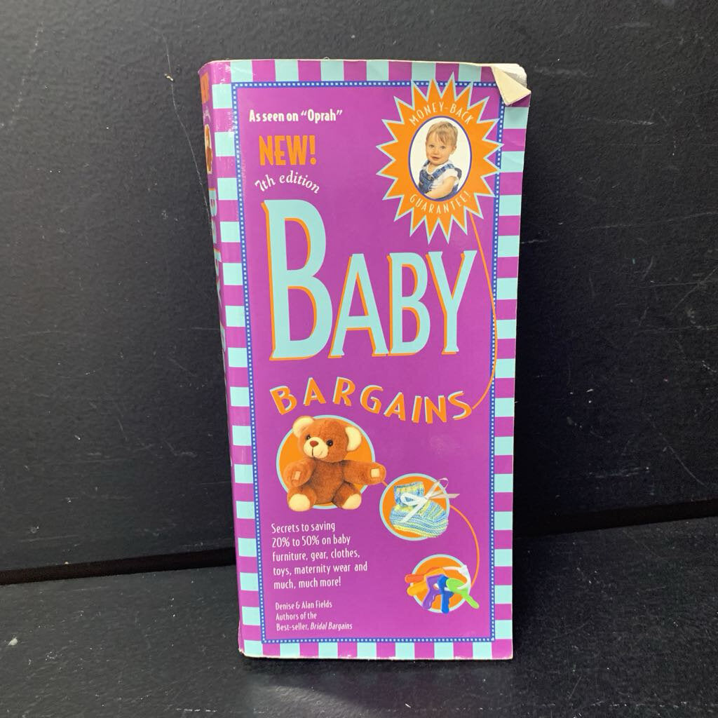 Baby Bargains: 7th Edition (Agnes Slight Turnbull) -nursery paperback