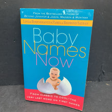Load image into Gallery viewer, Baby Names Now (Linda Rosenkrantz &amp; Pamela Redmon Satran) -nursery paperback
