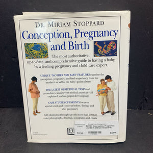 Conception, Pregnancy, and Birth (Miriam Stoppard) (DK) -nursery hardcover