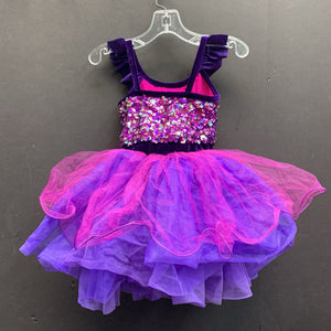 Girls Sequin Dance Costume