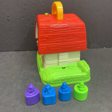 Load image into Gallery viewer, Little Smart Sort n' Play Barn Shape Sorter w/Shapes Battery Operated
