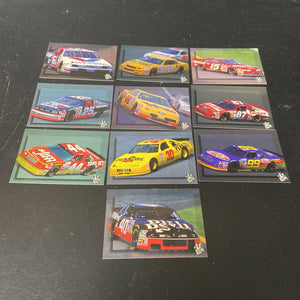Racing Trading Cards Set