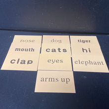 Load image into Gallery viewer, Word Flash Cards
