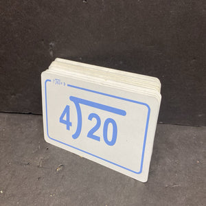 Division Flash Cards