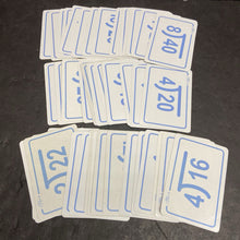 Load image into Gallery viewer, Division Flash Cards
