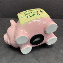 Load image into Gallery viewer, "Stock Market Fund" Ceramic Piggy Bank
