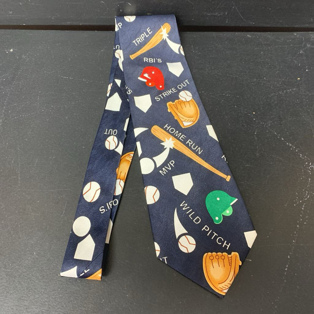 Boys Baseball Tie (Parquet)