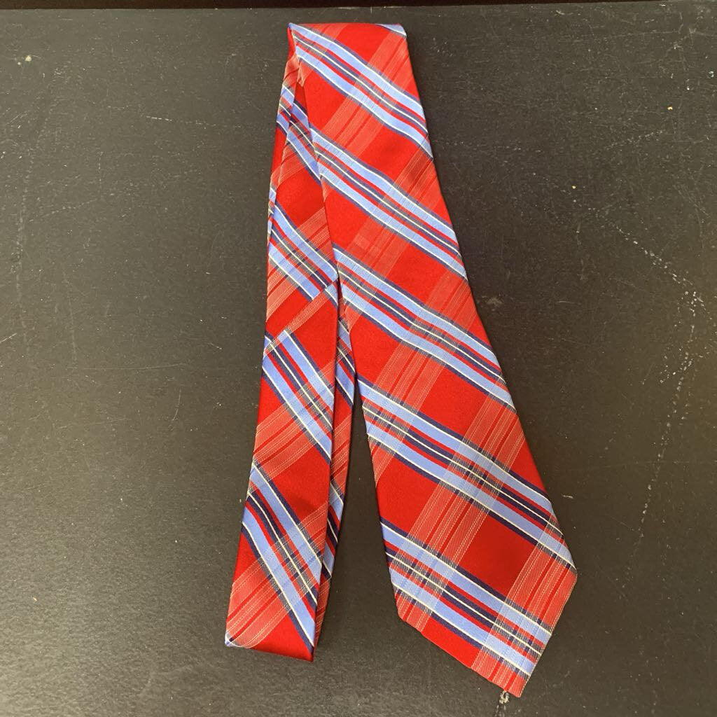Boys Plaid Tie