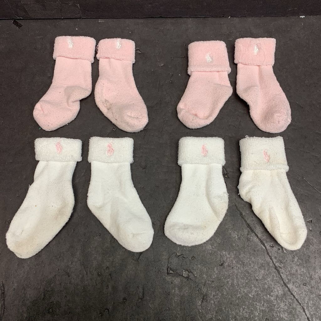 4pk Girls Socks