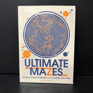 Ultimate Mazes Coloring & Activity Book (NEW) (Barron's)