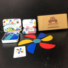 Load image into Gallery viewer, Wooden Shapes Puzzle
