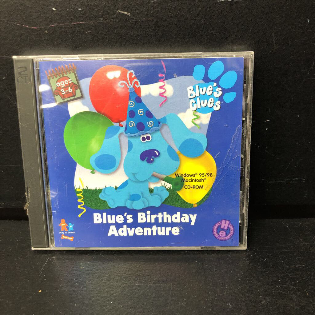 Blue's Birthday Adventure 2-Disc PC Game