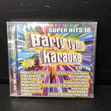 Load image into Gallery viewer, Party Tyme Karaoke Super Hits 18-Music (NEW) (Party Tyme)
