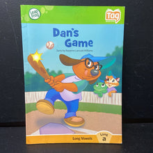 Load image into Gallery viewer, Dan's Game (Leap Tag Reader) (Rozanne Lanczak Wiliams) (Long Vowels: Long A) -interactive paperback
