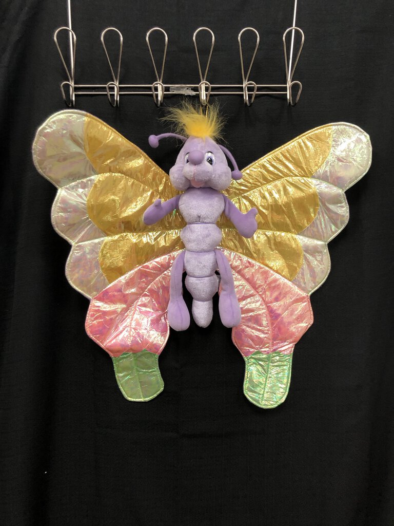 Iridescent Butterfly Plush 1999 Vintage Collectible
