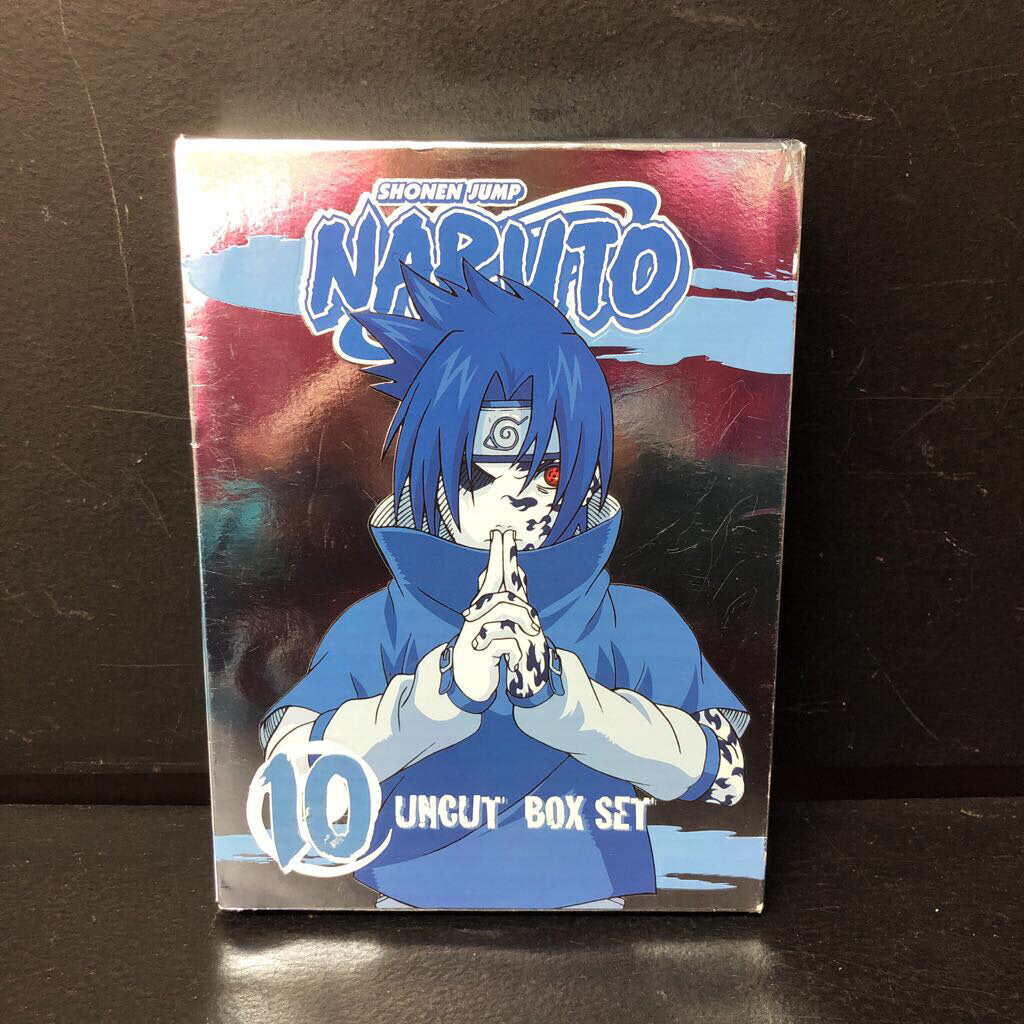 Shonen Jump Naruto 10 Uncut 3-Disc Box Set-Episode (Naruto)